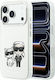 Karl Lagerfeld Etui Iml Karl&choupette Bodies Sketch Print Magsafe Do iPhone 18 Pro 17 Pro Бежов Klhmp18l6hkcide