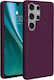 Etteri Силиконов Калъф За Samsung Galaxy S25 Ultra Тъмна Череша