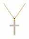 Atofio Kosmima Gold Cross 9K with Chain