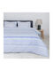 Duvet Cover Double Set 225x245 2 Sided Naf-naf Summit 151 Vinson Blue