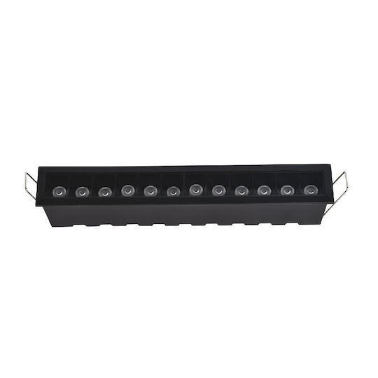 Inlight LED Linear Recessed Ceiling Light Warm to Cool White L20.8xW3.9xH3.2cm