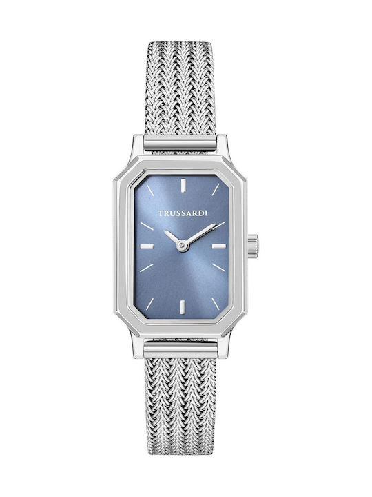 Trussardi Women's Watch 22mm Battery with Silver Steel Bracelet
