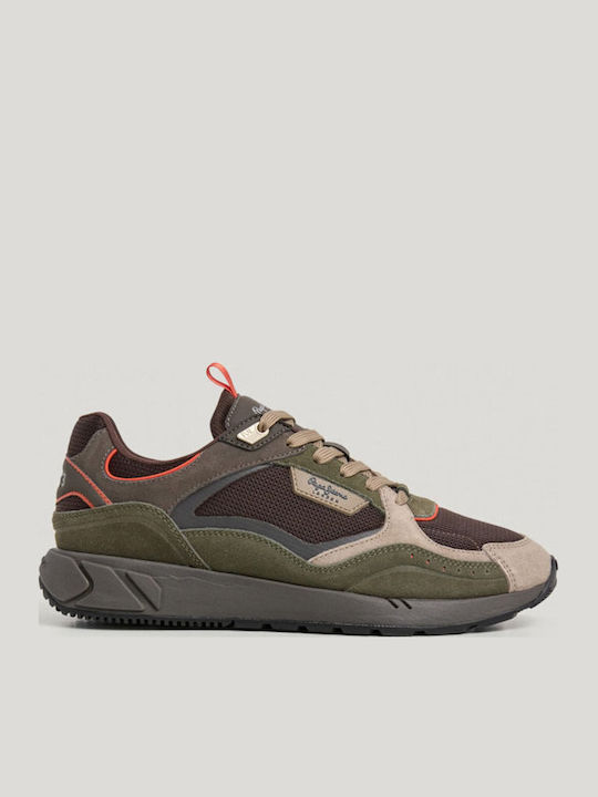 Pepe Jeans Marlon Men's Sneakers Forest Khaki Green