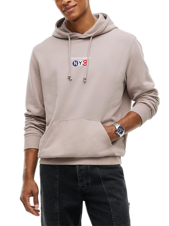 Tommy Hilfiger Tommy Hilfiger Sweatshirt mit Kapuze Beige