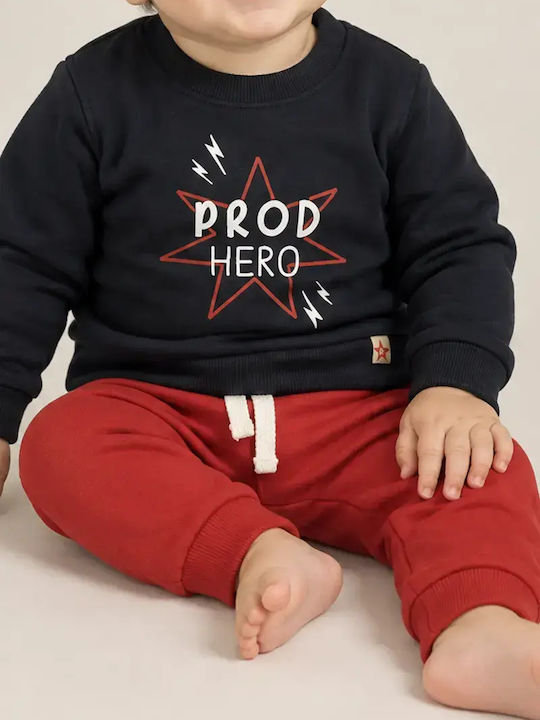 Kids Tracksuits Charcoal Set