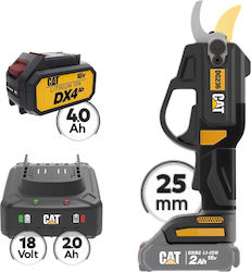 CAT LK02-5655 Ψαλίδι Κλαδέματος 18V με 1 Μπαταρία 4Ah CAT LK02-5655 Ψαλίδι Κλαδέματος 18V με 1 Μπαταρία 4Ah