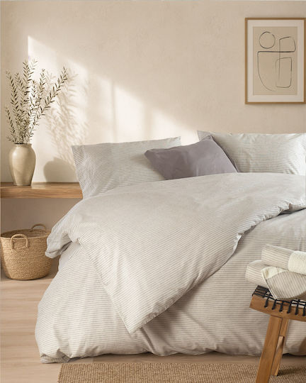 Rythmos Rythmos Set Steppdecken Einzel 160x240cm Sand Beige 2 Stück