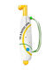Kids Compact White Umbrella