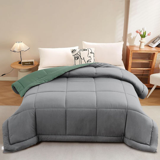 Homeone Super King Steppdecke 220x240cm Mint