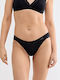 Γυναικεία Slip 2Pack Μαύρα