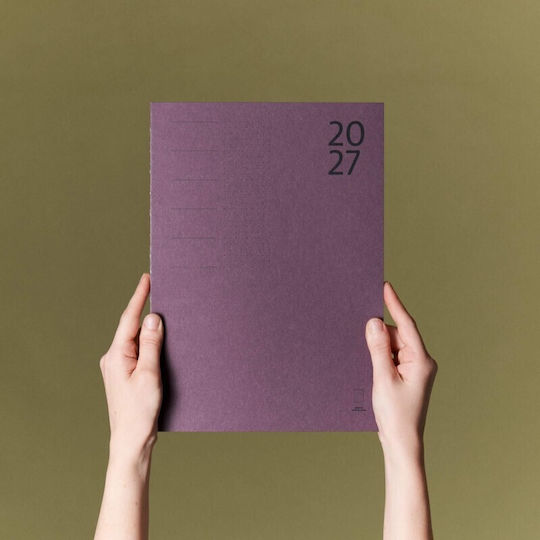 Paper Republic Notizbuch A4 58 Blätter Lila
