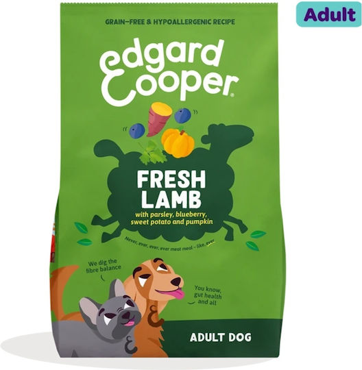 1kg Grain-Free Dry Dog Food for Adult Neutered Dogs Medium Breeds with Lamb, Meat, Vegetables and Potatoes