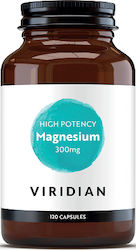 Viridian High Potency Magnesium 300mg 120 κάψουλες Viridian High Potency Magnesium 300mg 120 κάψουλες
