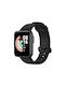 Sport Silicone Strap Black Mi Watch Lite