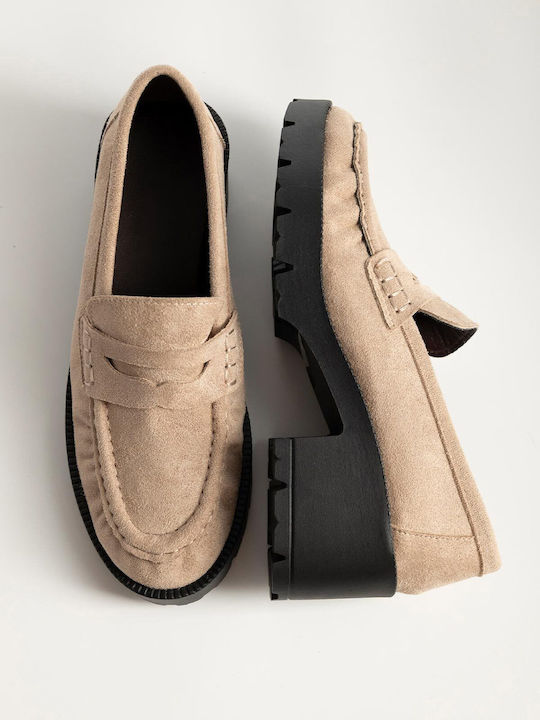 Women's Loafers in Brown Colour X27-310-1532-POURO