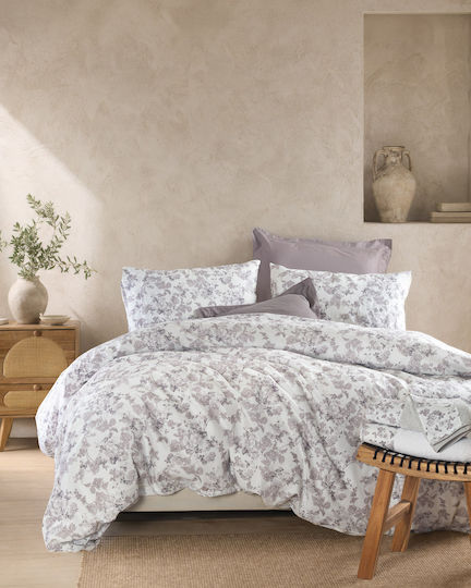 Rythmos Camelia Σετ Υπέρδιπλο Λευκό 220x240cm 3τμχ Rythmos Camelia Σετ Υπέρδιπλο Λευκό 220x240cm 3τμχ