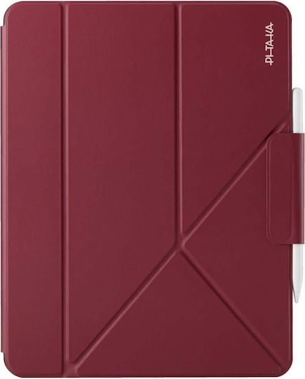 Pitaka Case Magez Folio 3 Ipad Pro 13 M4 M5 Harvard Crimson Fol2604p