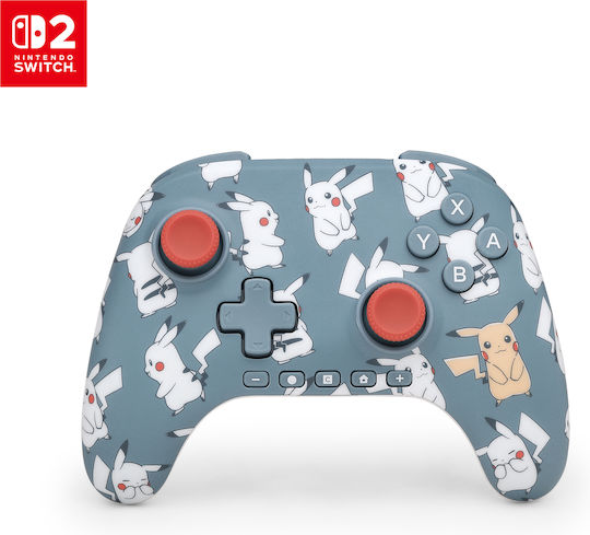 PowerA Pokémon: Pikachu Moments Ασύρματο Gamepad για Switch 2 Γκρι