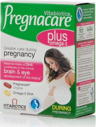 Vitabiotics Pregnacare Plus Vitamins 400mg Supliment pentru Sarcină 28 Comprimate 28 Capsule
