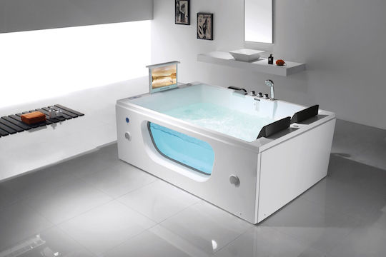 Piccadilly FC-264 Acrylic Bathtub with Hydromassage 188x125x70cm Piccadilly FC-264 Acrylic Bathtub with Hydromassage 188x125x70cm