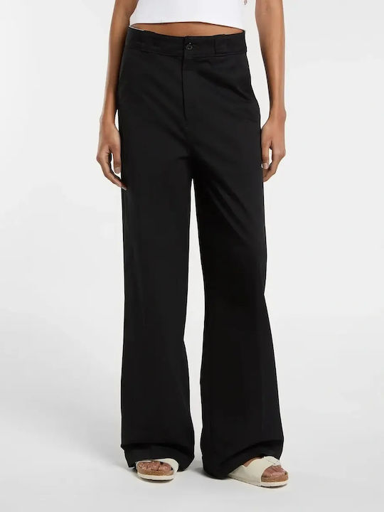 Women's Cotton Pantaloons in Baggy Leg Style Black