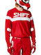 Shift White Label Haut Pentru Bărbați Tricou Motocross Mânecă Lungă Roșu