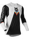 Fox Flexair Relm Tricou Pentru Bărbați Motocross Mânecă Lungă Culoare Neagră