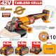 Ingco CAGLI4260182 Ъглошлайф 230mm На Батерия 2x4Ah
