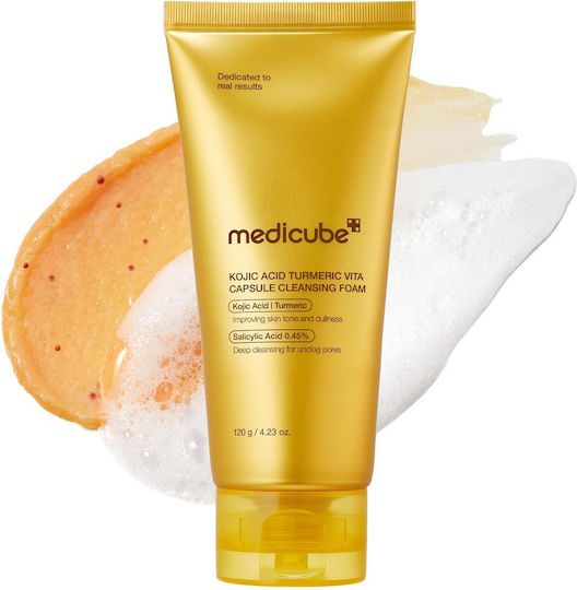 Medicube Kojic Acid Пяна за Почистване на Лице за Блясък 120gr