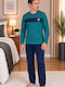 Rimoli Winter Men's Pyjamas Petrol
