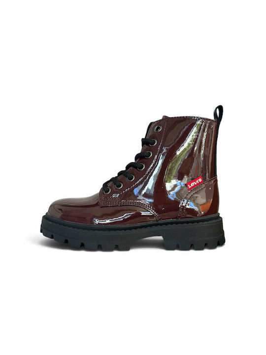 Levi's Pasadena Kinderstiefel Burgundisch