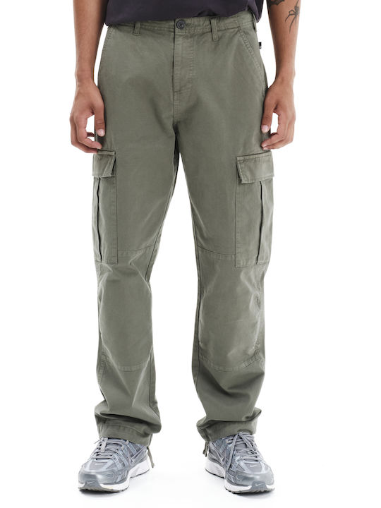 Мъжки Панталон Карго Relaxed Fit Зелен
