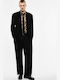 Men's Baggy Black Trousers