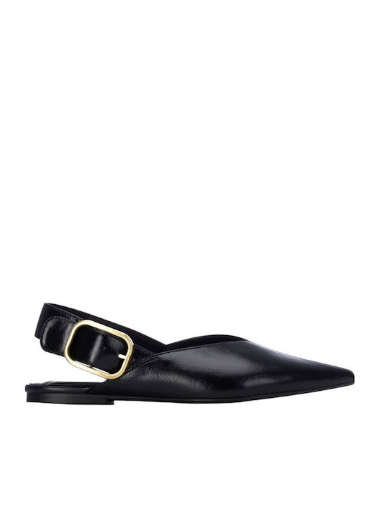 Xti Damen Ballerinas Slingback Schwarz