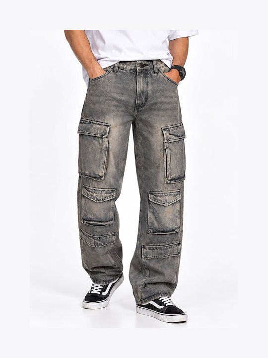 Always Jeans Always Jeans Herren Jeanshosen Cargo Gekürztes Grau