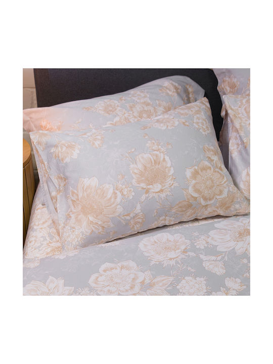 Pair Pillowcases 50x70 Naf-naf Diamond 253 Pear...