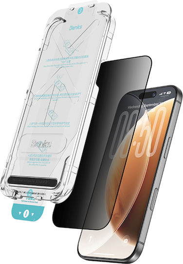 Benks Tempered Glass Omni Warrior Anti-drop Privacy Iphone 18 Pro