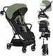 Lionelo Julie Air Reversible Baby Stroller Suitable from 6+ Months Green Sage