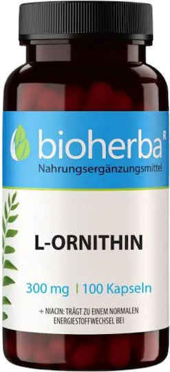 Bioherba L-орнитин 300 мг 100 Капсули