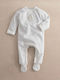 Mamas & Papas Bodysuit alb murdar