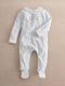 Mamas & Papas Bodysuit alb murdar