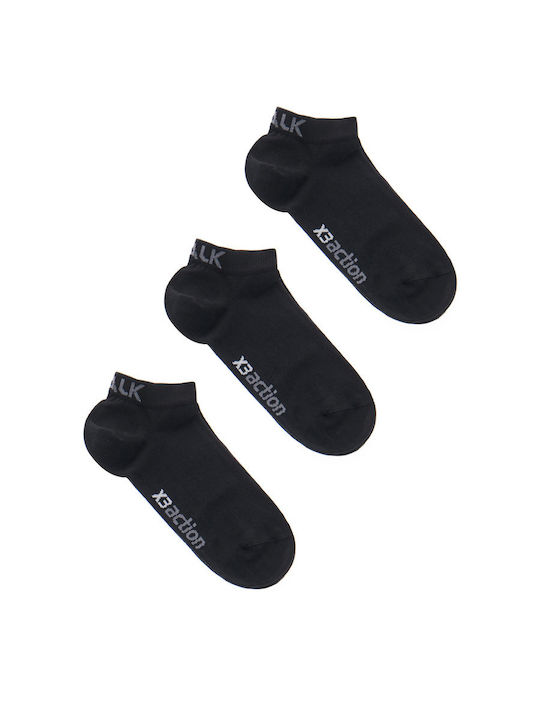 Walk Kids' Socks Sport Black 3 Pairs