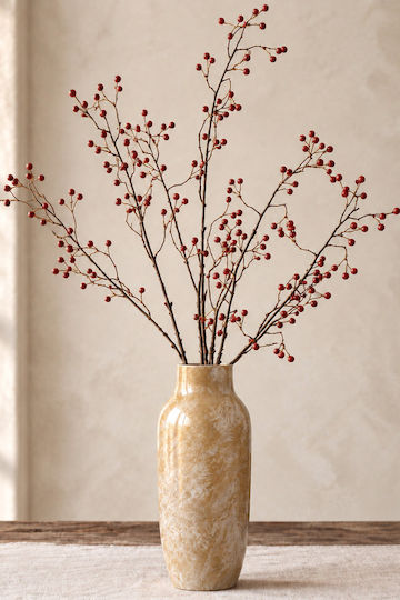 Κλαδι Κοκκινους Καρπους 0x0x133cm Μονόχρωμο Evergreens