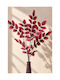 Mahonia Branch Purple Foliage 0x0x106cm Monochrome Evergreens