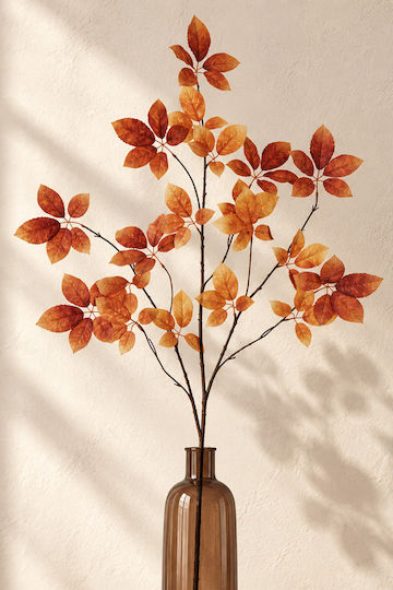 Zweigstelle Flieder Orange Blattwerk 0x0x137cm Einfarbig Evergreens
