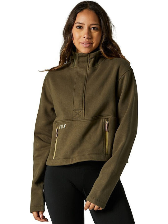 Fox Women's Green Sweatshirt