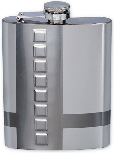 Hip Flask Фласкa за питие Chrome Mat Cross F3131 210ml