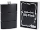 Hip Flask Фласкa за Пиене Черен Мат Тройно 3x90ml 270ml