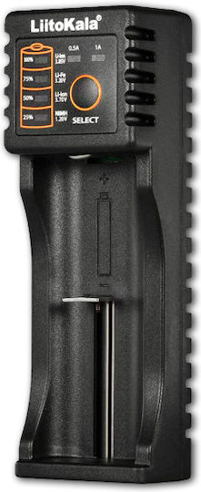 LiitoKala Lii 100 USB Φορτιστής Μπαταριών Li-ion/Ni-MH Μεγέθους AA/AAA/18650/16340/14500