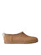 Tasman Leder Damen Hausschuhe Braune
